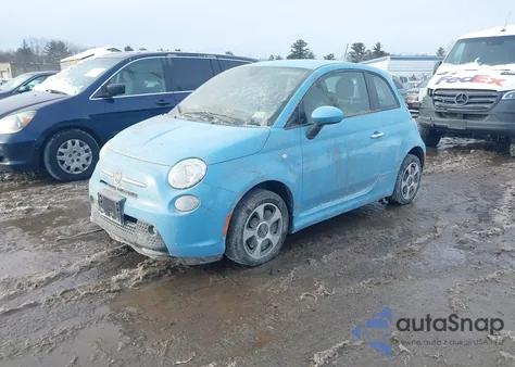 2016 Fiat 500E Battery Electric from USA, damaged, VIN 3C3CFFGE9GT221985